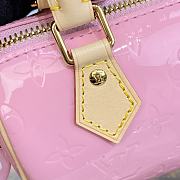 Fortok Louis Vuitton Nano Speedy Bag Pink M81879 16x7.5x10cm - 3