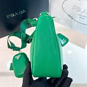 Fortok Prada Padded Nappa-leather Prada Re-Edition 2005 Shoulder Bag Green - 5