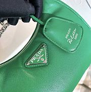 Fortok Prada Padded Nappa-leather Prada Re-Edition 2005 Shoulder Bag Green - 4