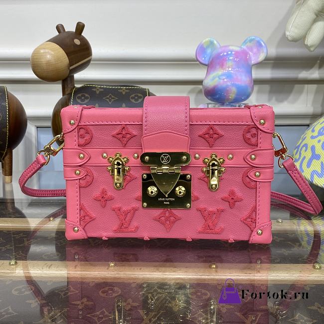 Fortok Louis Vuitton Petite Malle Box Bag M20745 20x12.5x6cm - 1