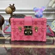 Fortok Louis Vuitton Petite Malle Box Bag M20745 20x12.5x6cm - 1