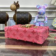 Fortok Louis Vuitton Petite Malle Box Bag M20745 20x12.5x6cm - 5