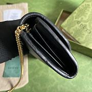 Fortok Gucci Blondie Wallet on Chain Black 21x10.5cm - 5