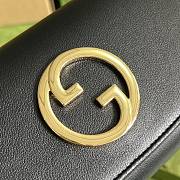 Fortok Gucci Blondie Wallet on Chain Black 21x10.5cm - 4