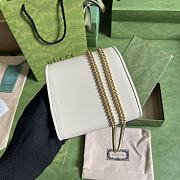Fortok Gucci Blondie Mini Bag White 12.5x11x2.5cm - 3