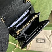 Fortok Gucci Blondie Mini Bag Black 12.5x11x2.5cm - 5