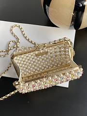 Fortok Chanel 2023 SS Pearl Bag AS37710340248 17x11x7cm - 4