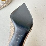 Fortok Saint Laurent 23 Spring & Summer High-Heeled Shoes Gold - 4
