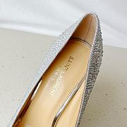 Fortok Saint Laurent 23 Spring & Summer High-Heeled Shoes Silver - 3