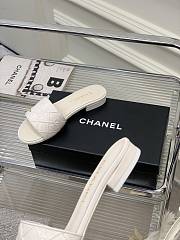 Fortok Chanel 23 Slides White - 5
