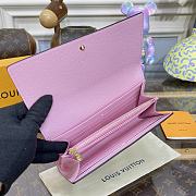 Fortok Louis Vuitton LV×YK Portefeuille Sara NM Wallet M82114 19×10.5×2cm - 4