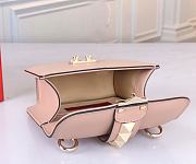 Fortok Valentino Classic Shoulder Bag Pink 21x16x6cm - 6