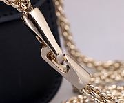 Fortok Valentino Classic Shoulder Bag Black 21x16x6cm - 2