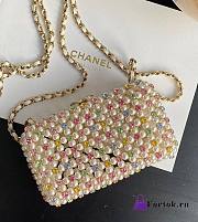 Fortok Chanel 2023 SS Pearl Bag AS37710340248 17x11x7cm - 1
