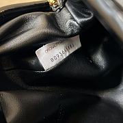 Fortok Bottega Veneta The Mini Patent Leather Pouch Black - 4