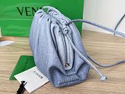 Fortok Bottega Veneta Pouch Denim 22x12x7cm - 3