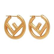 Fortok Fendi Letter F Earrings - 1