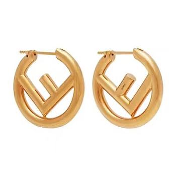 Fortok Fendi Letter F Earrings