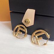 Fortok Fendi Letter F Earrings - 4