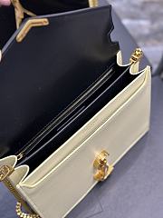 Fortok Saint Laurent Cassandra Shoulder Bag Black/Beige 532750  - 2