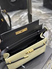 Fortok Saint Laurent Manhattan Bag Black/Beige 579271 - 2