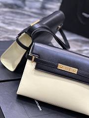 Fortok Saint Laurent Manhattan Bag Black/Beige 579271 - 3