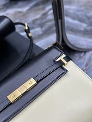 Fortok Saint Laurent Manhattan Bag Black/Beige 579271 - 6