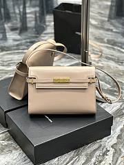 Fortok Saint Laurent Manhattan Bag Beige 579271 - 1