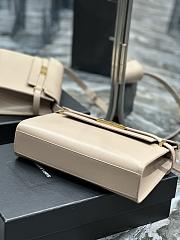 Fortok Saint Laurent Manhattan Bag Beige 579271 - 6