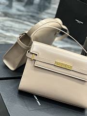 Fortok Saint Laurent Manhattan Bag Beige 579271 - 4