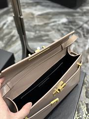 Fortok Saint Laurent Manhattan Bag Beige 579271 - 5