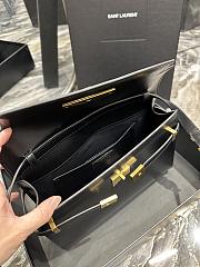 Fortok Saint Laurent Manhattan Bag Black 579271 - 3