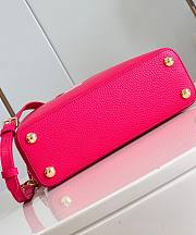 Fortok Louis Vuitton Capucines BB Bag Pink M21689 27x18x9cm - 4