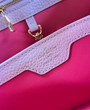 Fortok Louis Vuitton Capucines BB Bag Pink M21689 27x18x9cm - 2