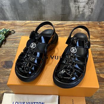 Fortok Louis Vuitton Sandals Black 29123102