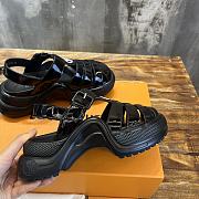 Fortok Louis Vuitton Sandals Black 29123102 - 3