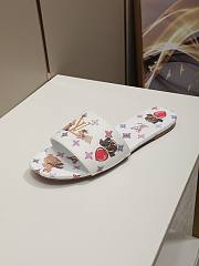 Fortok Louis Vuitton Slides White 19123079 - 5