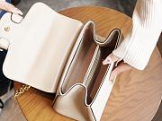 Fortok Gucci Horsebit 1955 Beige Bag 703848 22x16x10.5cm - 6