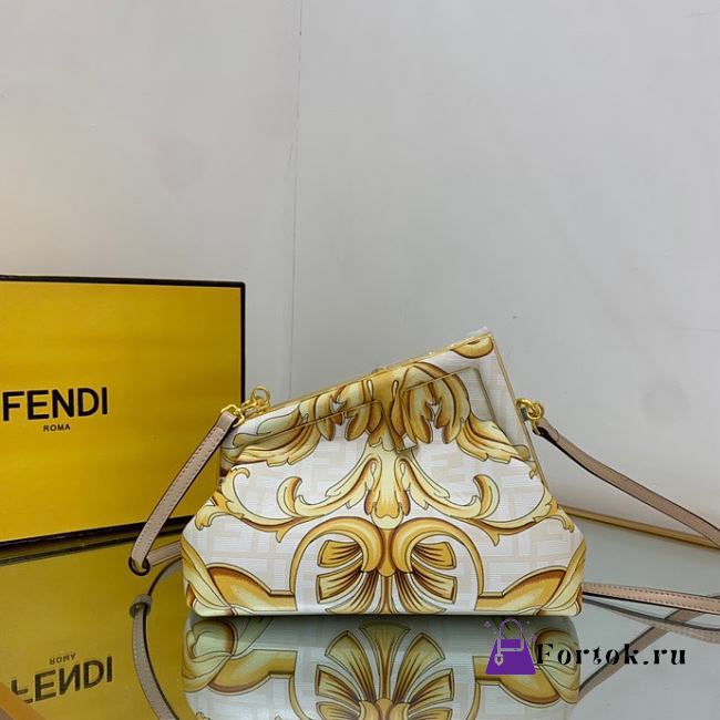 Fortok Fendace First Bag Printed Laminated Leather 10429 26x9.5x18cm - 1