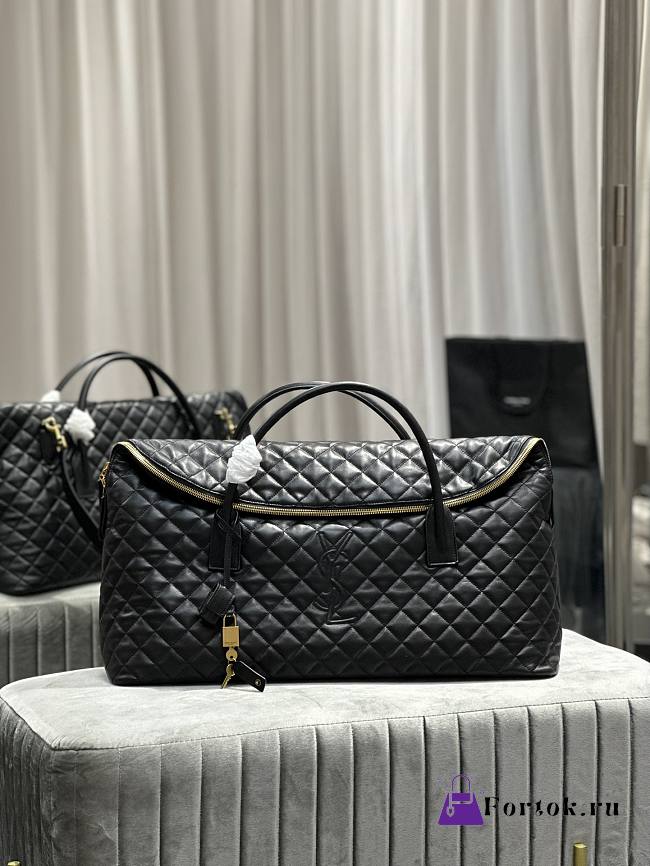 Fortok Saint Laurent ES Giant Quilted Leather Bag 736009 56×50×19cm - 1