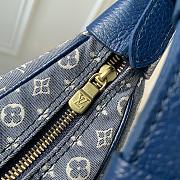 Fortok Louis Vuitton Croissant Bag Denim Monogram Canvas M95225 19×30×10cm - 6