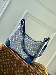 Fortok Louis Vuitton Croissant Bag Denim Monogram Canvas M95225 19×30×10cm - 3