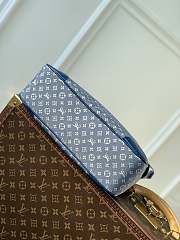 Fortok Louis Vuitton Croissant Bag Denim Monogram Canvas M95225 19×30×10cm - 4