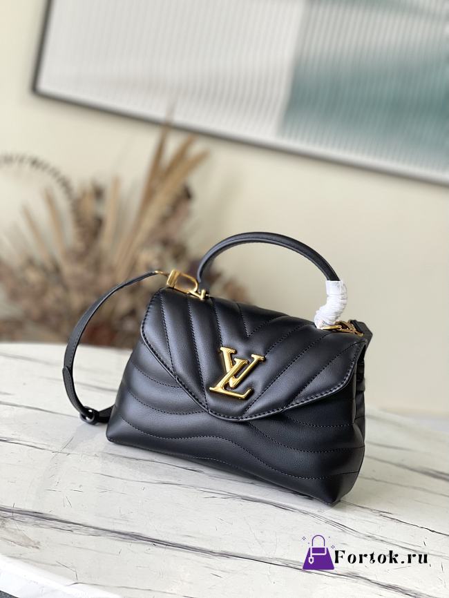 Fortok Louis Vuitton Hold Me New Wave Bag Black 23x15x10cm - 1