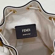 Fortok Fendi Mon Tresor Mini Bag Canvas Multicolor 12x18x10cm - 4