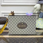 Fortok Gucci Clutch Neo Vintage GG 30.5x21x1.5cm - 1