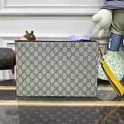 Fortok Gucci Clutch Neo Vintage GG 30.5x21x1.5cm - 5