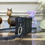 Fortok Louis Vuitton Soft Trunk Bag Black 22.5x14x5cm - 6