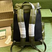 Fortok Louis Vuitton Green Backpack With Tonal Double G - 6