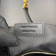 Fortok Saint Laurent Le5A7 Hobo Shoulder Bag in Black 24.5x16x6cm - 5